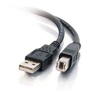 C2G Cavo USB 2.0 A/B da 2 m, Nero Cavi USB (2m, USB A, USB B, 2.0, Maschio/Maschio, Nero)