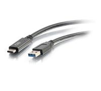 C2G Cavo USB 3.0 M/M da USB C a USB A da 1,8 m - Nero (Legrand 6ft USB MALE C TO