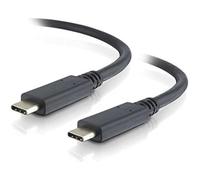 C2G Cavo USB C ad alta velocità da 1 m USB-C 3.1/Thunderbolt-3 (USB 3.1 Gen 2) 4K e alimentazione da 100 Watt ad alte prestazioni