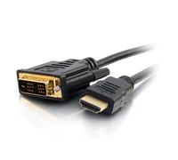 C2G Cavo video digitale ad alta velocità da HDMI a DVI-D, da DVI a HDMI, 3 m, Full HD 1080p, adatto per PS4, Raspberry Pi, Roku, Xbox One, Blue Ray, DVD, Docking Station Dell e altro ancora