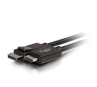C2G DisplayPort maschio a maschio, con adattatore nero nero 2 m