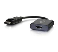 C2G DisplayPort maschio to HDMI femmina Active Adapter Black, 4K Ultra HD DP to HDMI Compatible with Apple Mac, Windows, Dell, HP, proiettore Epson, NOC, Lenovo, ASUS and More
