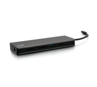 C2G Docking station a doppio schermo 9-in-1 USB-C® con HDMI®, Ethernet, USB, jac