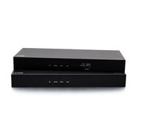 C2G Estensore HDMIÂ® HDBaseT + 3,5 mm, da USB-B ad A e RS232 tramite cavo Cat box trasmettitore a ricevitore, 4K 60 Hz (C2G HDMI 3.5mm, to A,) [C2G31013]