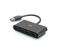 C2G 4-Port USB-A 3.0 Hub, SuperSpeed 5Gb Data Hub for Dell, Surface Pro, XPS, Ma
