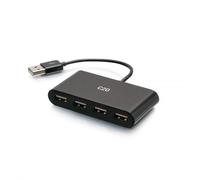 C2G 4-Port USB-A 3.0 Hub, SuperSpeed 5Gb Data Hub for Dell, Surface Pro, XPS, Ma