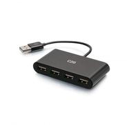 C2G 4-Port USB-A 3.0 Hub, SuperSpeed 5Gb Data Hub for Dell, Surface Pro, XPS, Ma