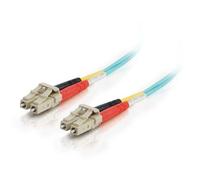 C2G LC -LC 10GB 50/125 OM3 DUPLEX MULTIMODE PVC Cavo ottico in fibra ottica (LSZH) - Cavo di rete - LC Multi -MODE (M) a LC Mul NEW