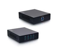 C2G Superbooster® - Kit di estensione USB su Cat6a a 4 porte - USB 3.2 Gen1 (5 Gbps)