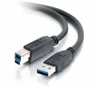 C2G SuperSpeed 6.6FT USB Tipo-A Maschio a USB Tipo-B Cavo maschio - Nero