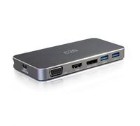 C2G USB-C[R] Dual Display MST Docking Station with HDMI[R], DisplayPort[TM], VGA and Power Delivery up to 65W - 4K 30Hz NEW