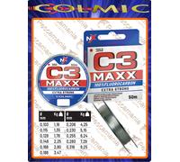 Colmic Filo da pesca C3 MAXX – Fluorocarbon 100% Extra Strong 50 m Ø 0,28 Invisibile in acqua