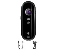 C3 Pro Thumb Action Camera 1080P HD Small Body Camera compatible with Hands-Free POV Vlogging Recording