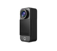 C300 Pocket Action Camera 4K/30FPS Batteria lunga Stabilizzazione GIROCOLARE a 6 assi 5G WiFi Webcam remota Sport DV Shooting Cam(C300 Pocket Black)