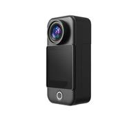 C300 Pocket Action Camera 4K/30FPS Batteria lunga Stabilizzazione GIROCOLARE a 6 assi 5G WiFi Webcam remota Sport DV Shooting Cam(C300 Pocket Black)