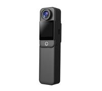 C300 Pocket Action Camera 4K/30FPS Batteria lunga Stabilizzazione GIROCOLARE a 6 assi 5G WiFi Webcam remota Sport DV Shooting Cam(C300 Black)