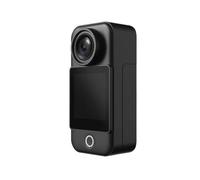 C300 Pocket Action Camera 4K FHD con video a lunga durata della batteria 30M impermeabile 5G WiFi Camera Sport Action Cam(C300 Pocket Black)
