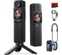 C300 Vlog Camera Action Cam 4K con Stabilizzazione 6 Assi 7Ore di Autonomia