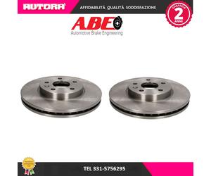 C30023ABE Coppia disco freno anteriore (MARCA ABE)..