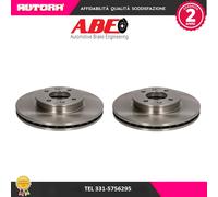 C30324ABE Coppia disco freno anteriore (MARCA ABE)..