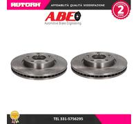 C30325ABE Coppia disco freno anteriore (MARCA ABE)..