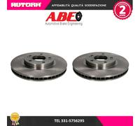 C30511ABE Coppia disco freno anteriore (MARCA ABE)..