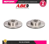C30527ABE Coppia disco freno anteriore (MARCA ABE)..