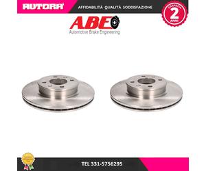 C30527ABE Coppia disco freno anteriore (MARCA ABE)..