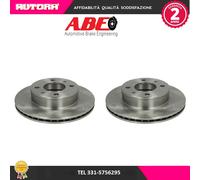 C30528ABE Coppia disco freno anteriore (MARCA ABE)..