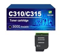 C310 C315 Cartucce Di Toner Compatibili Per Xerox 006R04364 006R04365 006R04367 006R04366. Funzionano Con La Stampante C310 C310DNI C310DNIM C315 C315DNI C315DNIM,Black-1 Pack