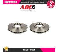 C31083ABE Coppia disco freno anteriore (MARCA ABE)..
