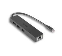 C31GL3SLIM i-tec USB-C Slim HUB 3-Port mit Gigabit Ethernet Adapter 8595611701