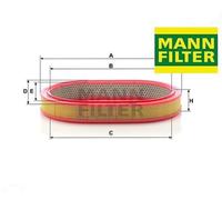 C3338 Filtro aria (MANN)