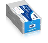 C33S020602 ORIGINAL Epson Cartuccia d'inchiostro ciano C33S020602 SJIC22P-C 32,