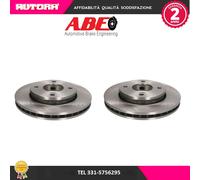 C35061ABE Coppia disco freno anteriore (MARCA ABE)..