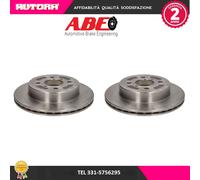 C38015ABE Coppia disco freno anteriore (MARCA ABE)..