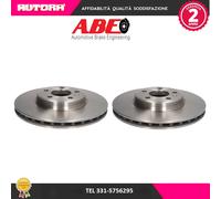 C3A028ABE Coppia disco freno anteriore (MARCA ABE)..