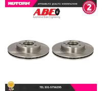 C3B005ABE Coppia disco freno anteriore (MARCA ABE)..
