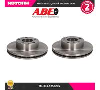 C3C032ABE Coppia disco freno anteriore (MARCA-ABE)..