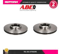 C3G034ABE Coppia Disco freno ant adatto a Ford Transit (MARCA-ABE)..