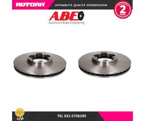 C3G034ABE Coppia Disco freno ant adatto a Ford Transit (MARCA-ABE)..
