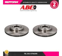 C3K014ABE Coppia disco freno anteriore (MARCA ABE)..