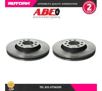 C3P031ABE Coppia disco freno anteriore (MARCA ABE)..