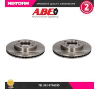 C3R003ABE Coppia disco freno anteriore (MARCA-ABE)..