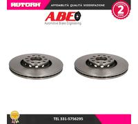 C3W034ABE Coppia disco freno anteriore (MARCA-ABE)..