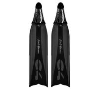 Pinne Umberto Pelizzari C4 - Pala Soft e Pala Medium in Tecnopolimero con Scarpetta 250 Apnea Pesca Subacquea (40/41, Pala Soft)