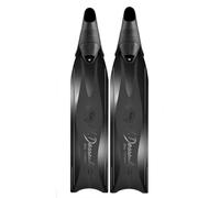 C4 H.Dessault Pinne HD MAXX Pala soft in Tecnopolimero con Scarpetta HD 350 Apnea e Pesca Subacquea (Taglia 40/41)