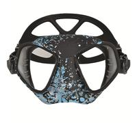C4 Maschera modello CONDO-R Subacquea per Apnea Pesca sub Snorkeling e Immersioni Colore Black - Snake Camu - Carbon (CAMOSKIN OCEAN)