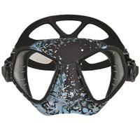 C4 Maschera modello CONDO-R Subacquea per Apnea Pesca sub Snorkeling e Immersioni Colore Black - Snake Camu - Carbon (CAMOSKIN OCEAN)