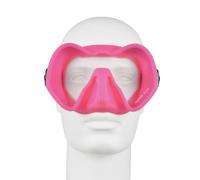 C4 Maschera Subacquea SKYLINE Antifog - Visione Panoramica Estrema, Monovetro Frameless, Silicone Anallergico, Tecnologia Plasma Antifog Permanente (Skyline Fucsia)